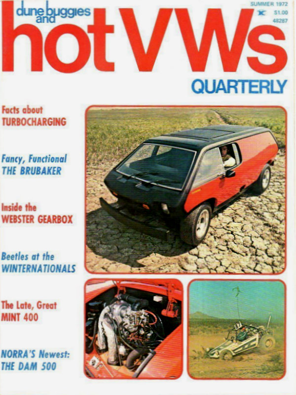 Dune Buggies Hot VWs Summer 1972 
