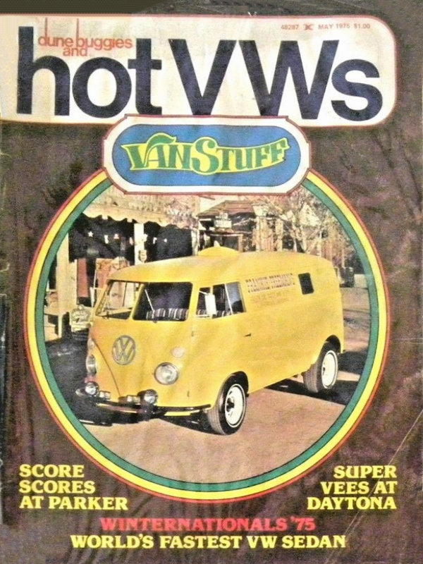 Dune Buggies Hot VWs May 1975 