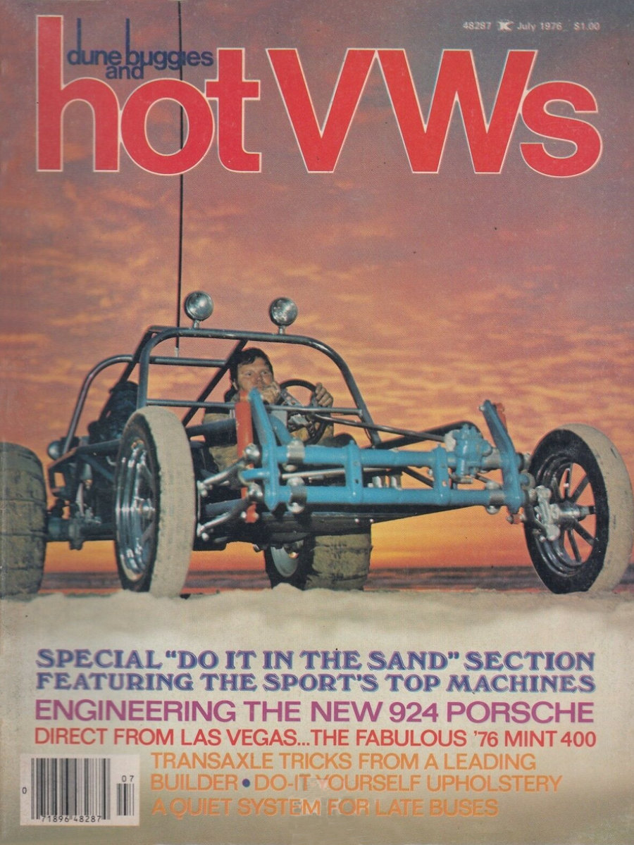Dune Buggies Hot VWs July 1976 