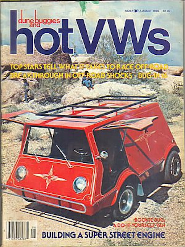 Dune Buggies Hot VWs Aug August 1976 