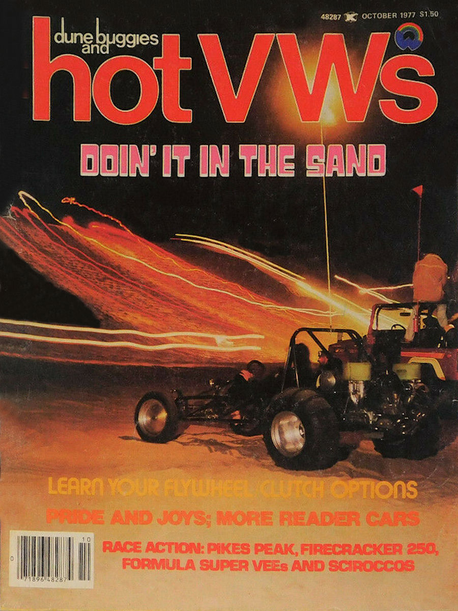 Dune Buggies Hot VWs Oct October 1977 