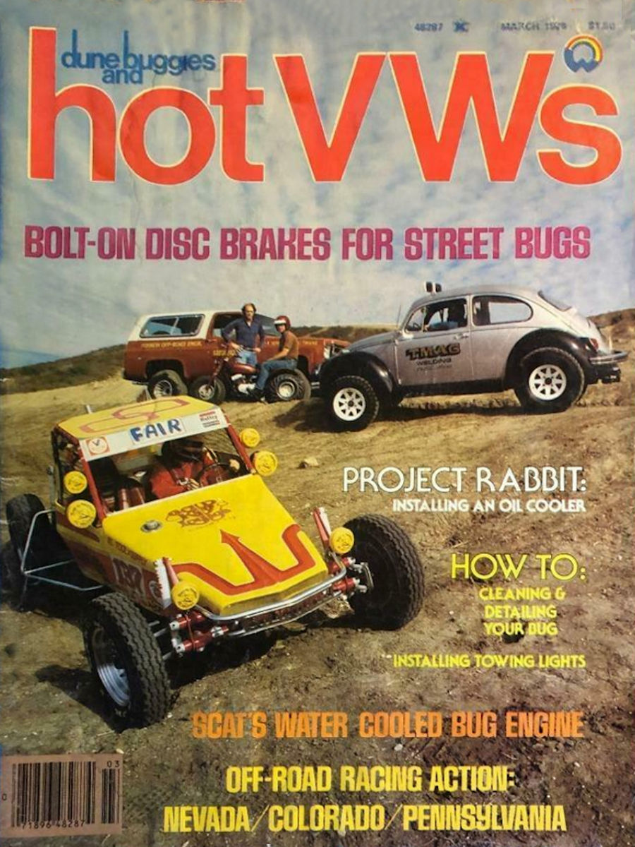 Dune Buggies Hot VWs Mar March 1978 