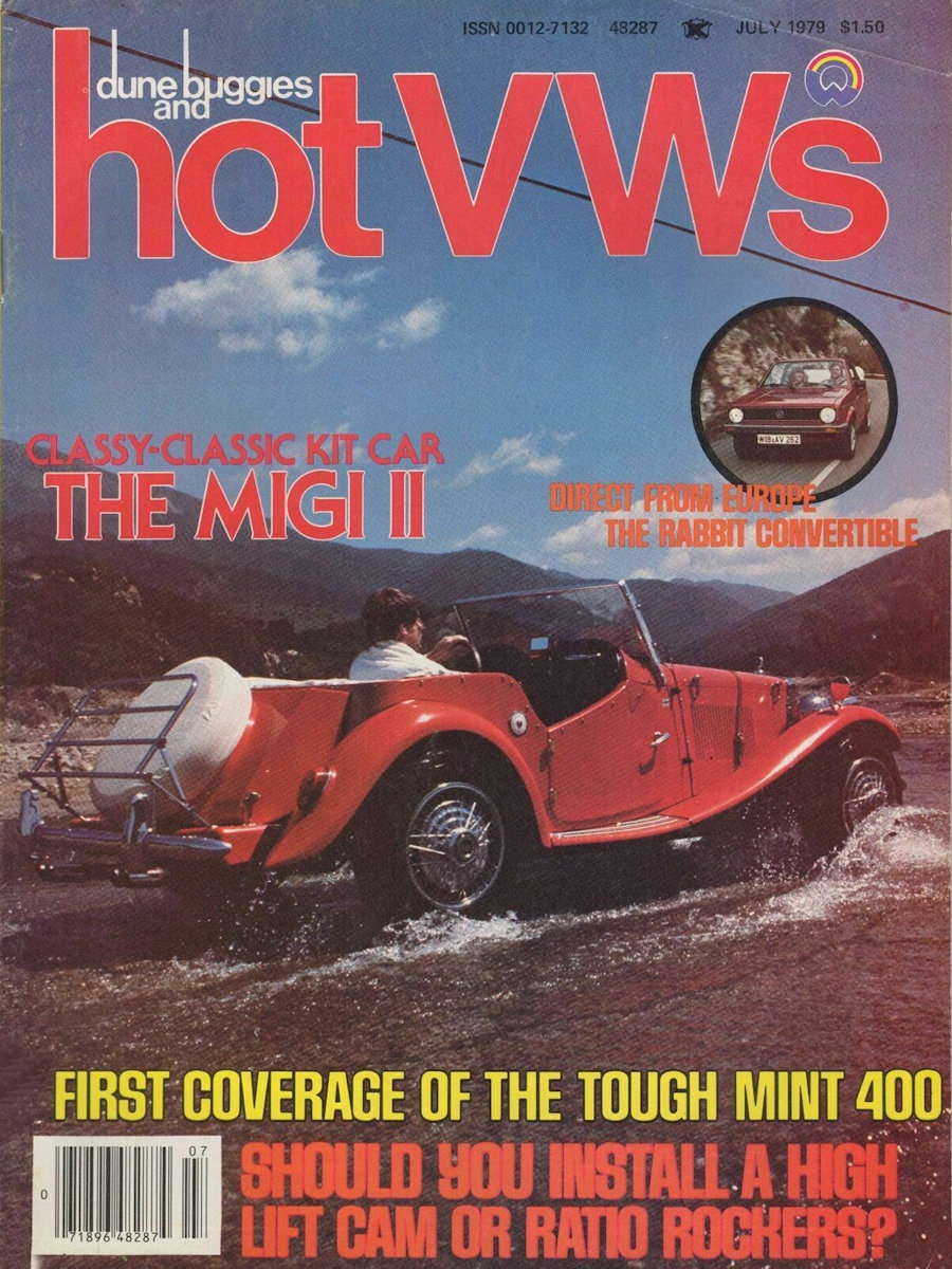 Dune Buggies Hot VWs July 1979 