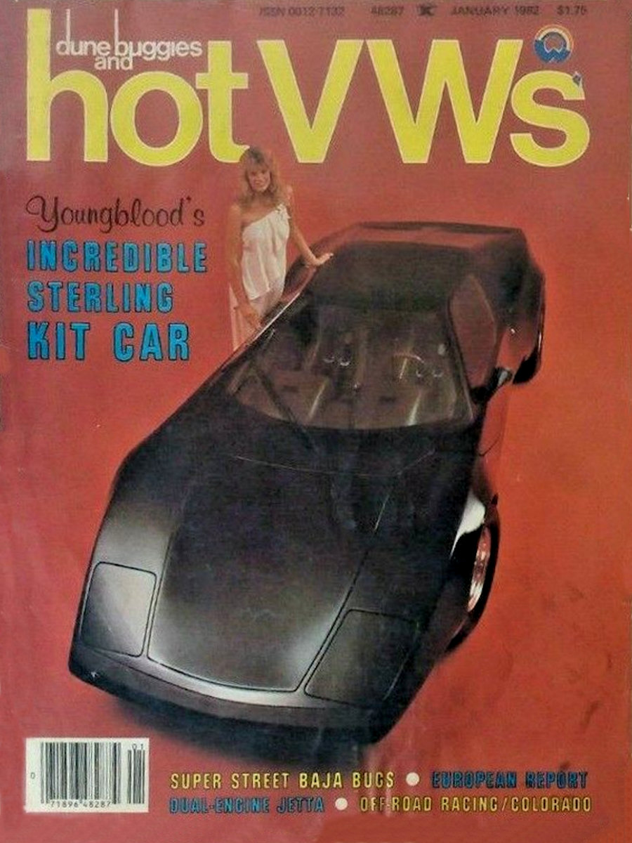 Dune Buggies Hot VWs Jan January 1982 
