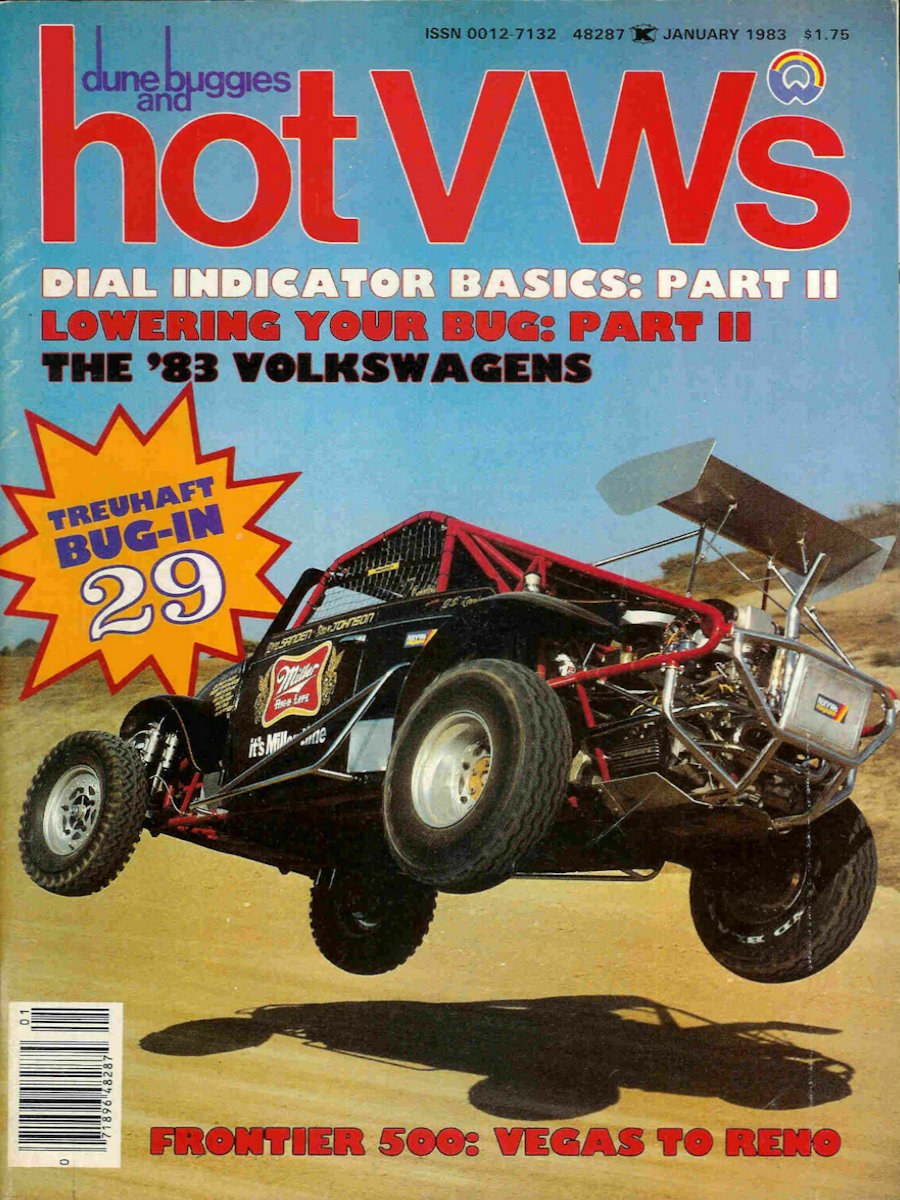 Dune Buggies Hot VWs Jan January 1983 