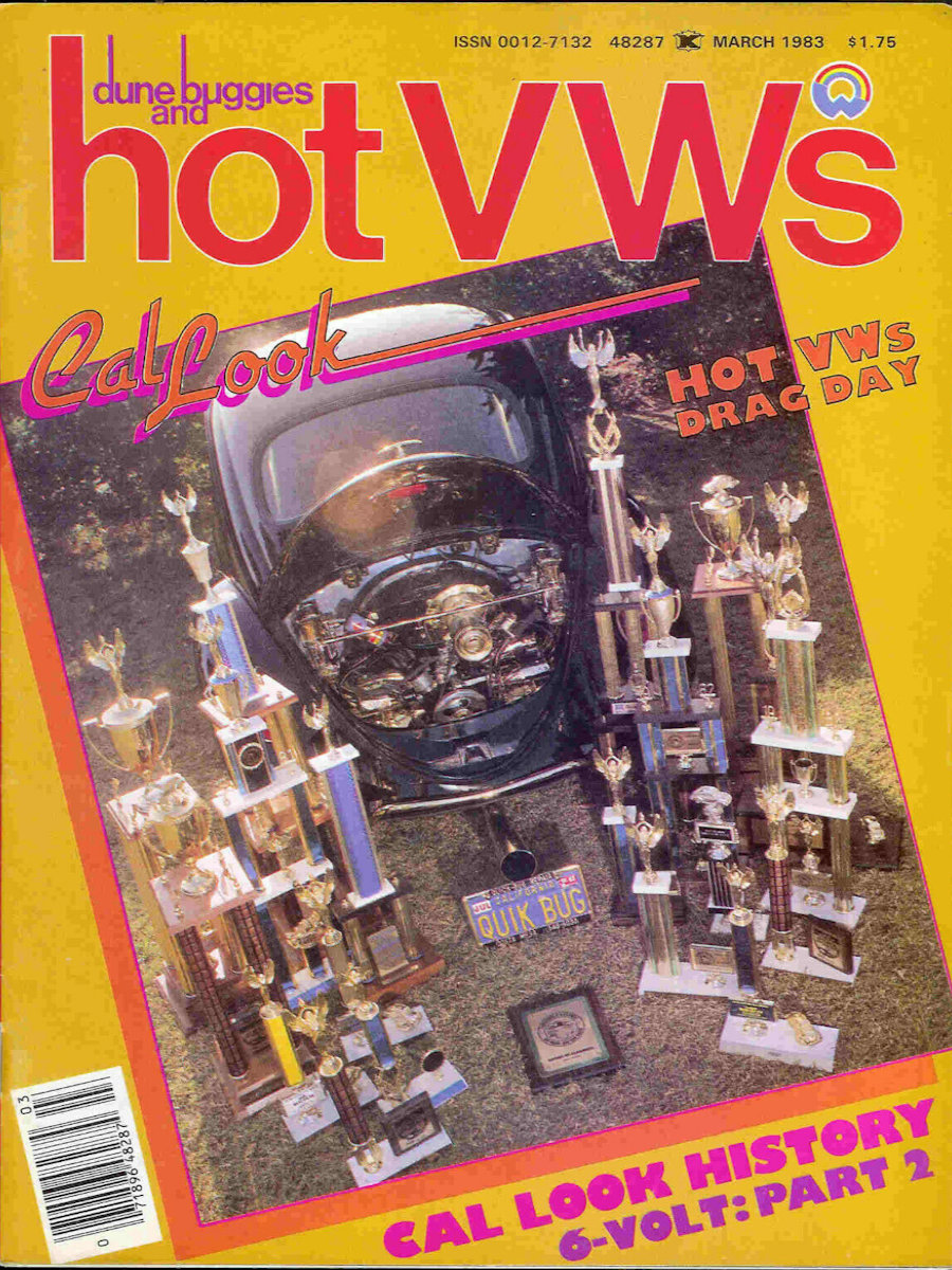 Dune Buggies Hot VWs Mar March 1983 
