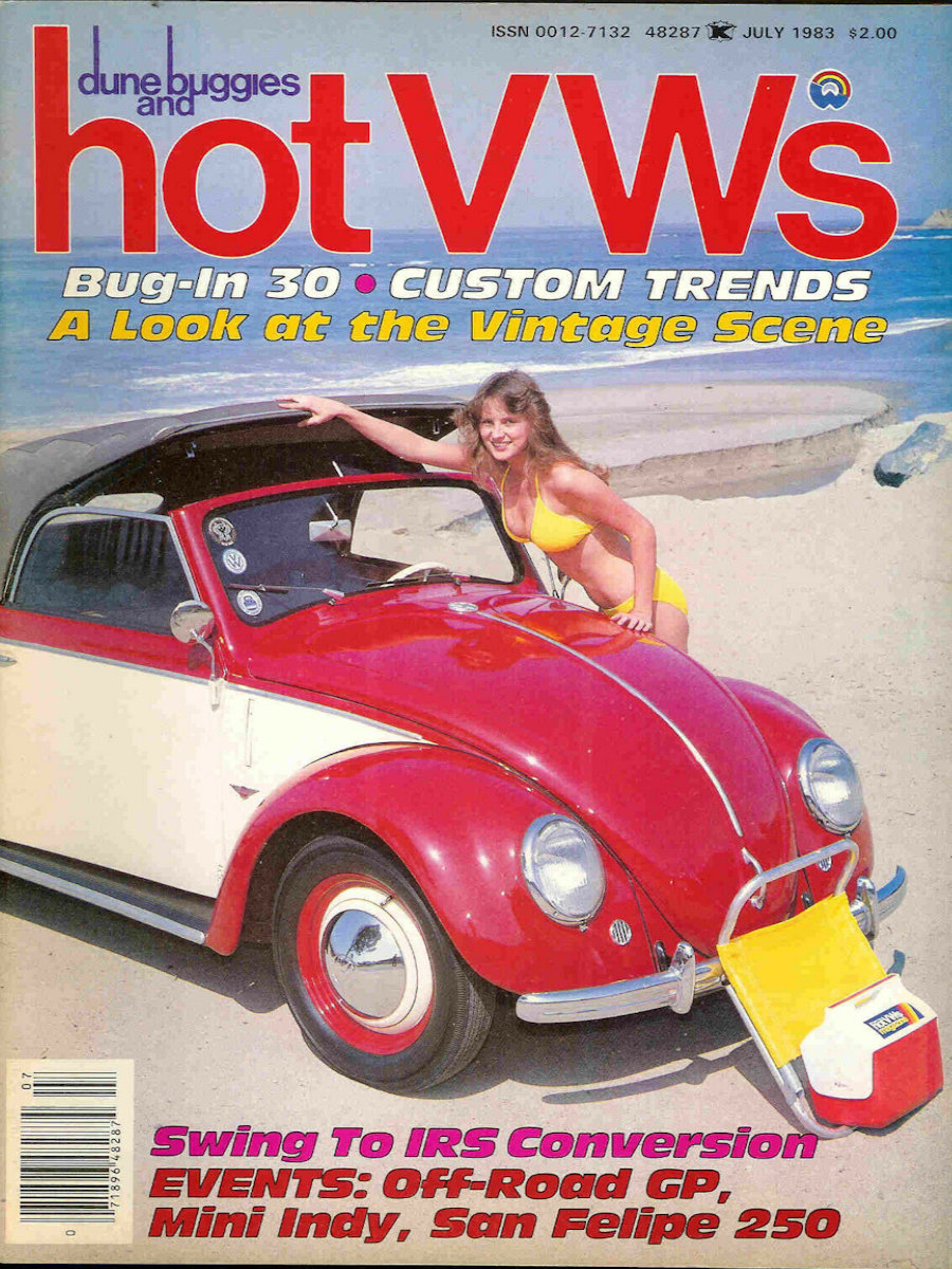 Dune Buggies Hot VWs July 1983 