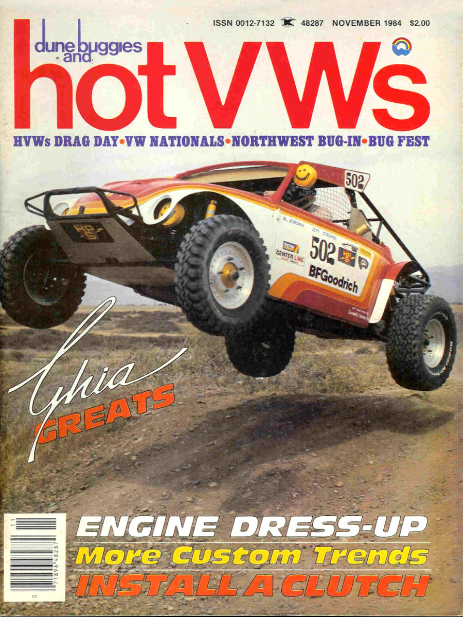 Dune Buggies Hot VWs Nov November 1984 