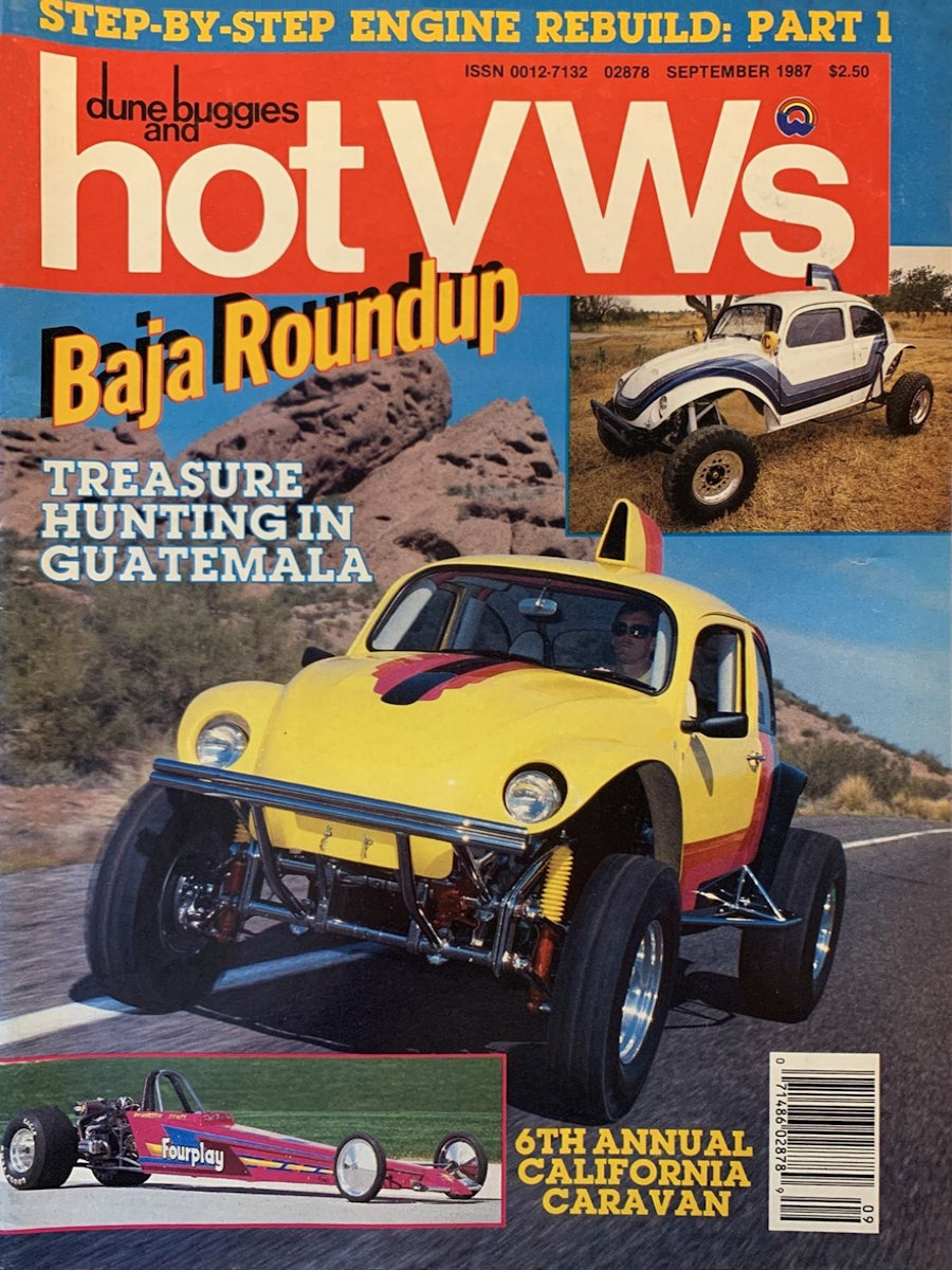 Dune Buggies Hot VWs Sept September 1987 