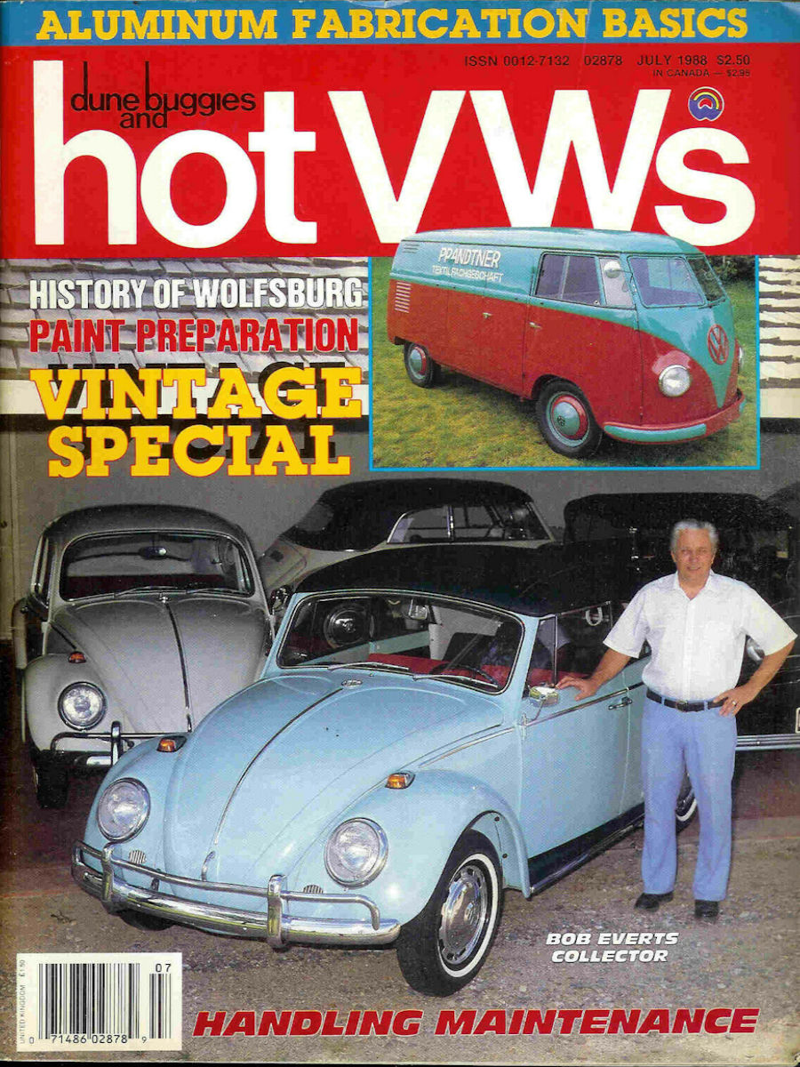 Dune Buggies Hot VWs July 1988 