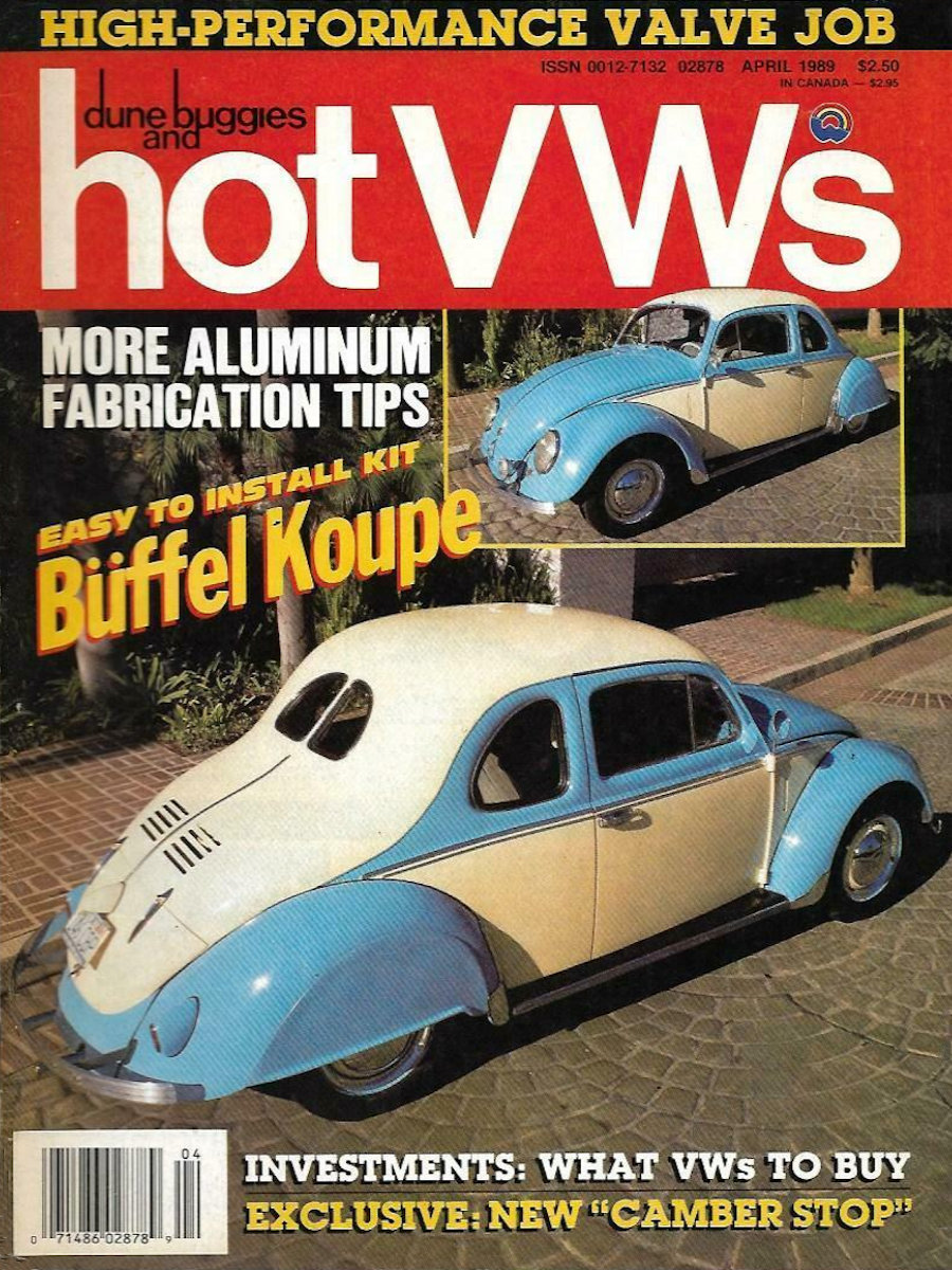 Dune Buggies Hot VWs Apr April 1989 