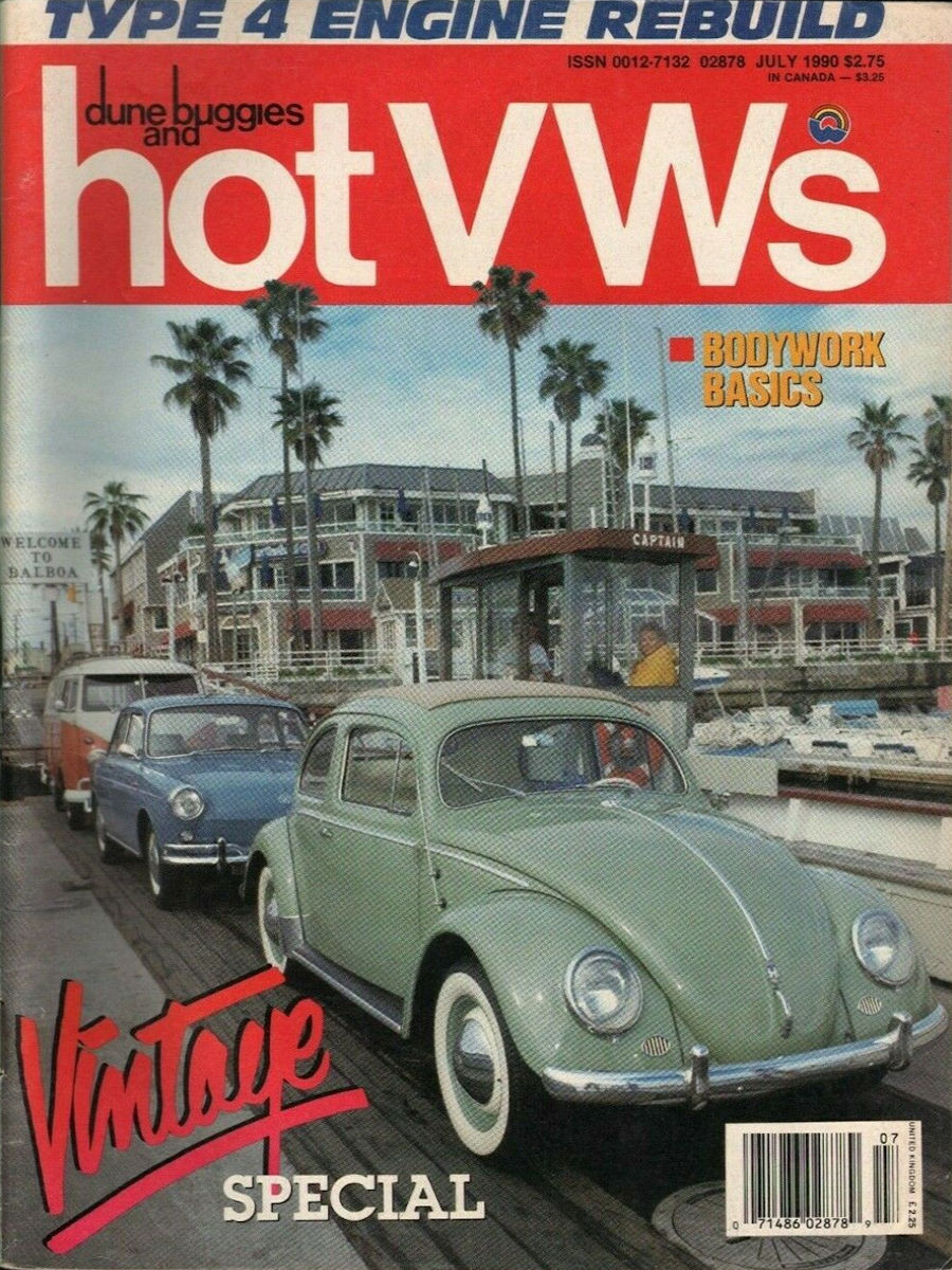 Dune Buggies Hot VWs July 1990 