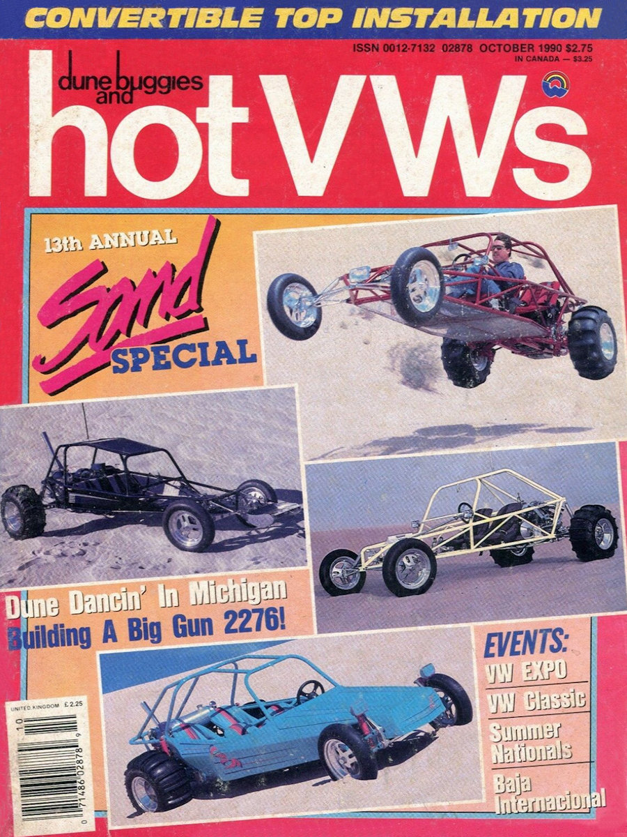 Dune Buggies Hot VWs Oct October 1990
