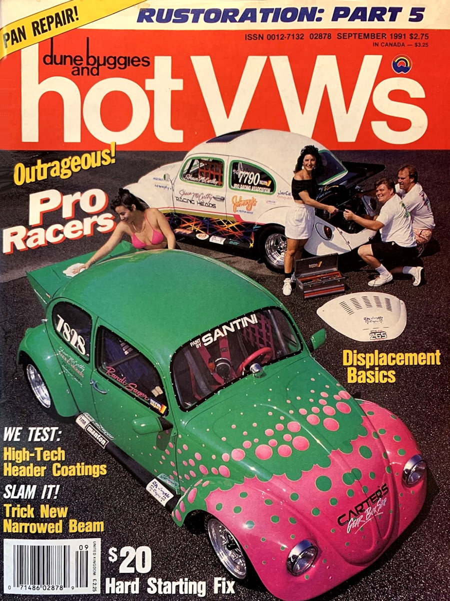 Dune Buggies Hot VWs Sept September 1991 