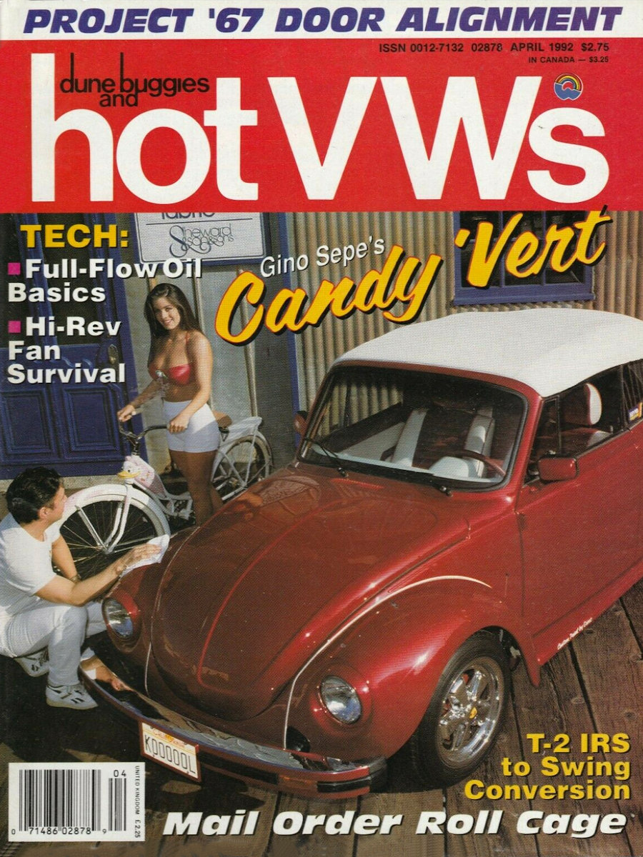 Dune Buggies Hot VWs Apr April 1992 