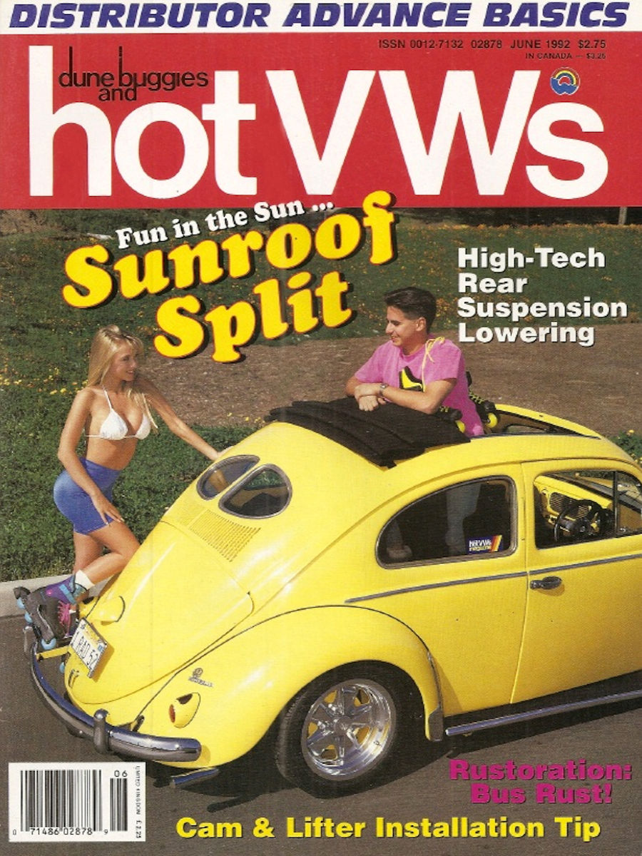 Dune Buggies Hot VWs June 1992 