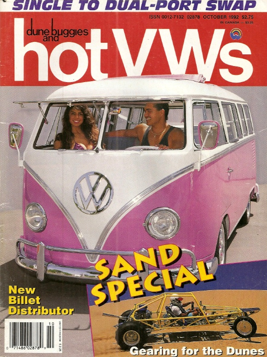 Dune Buggies Hot VWs Oct October 1992