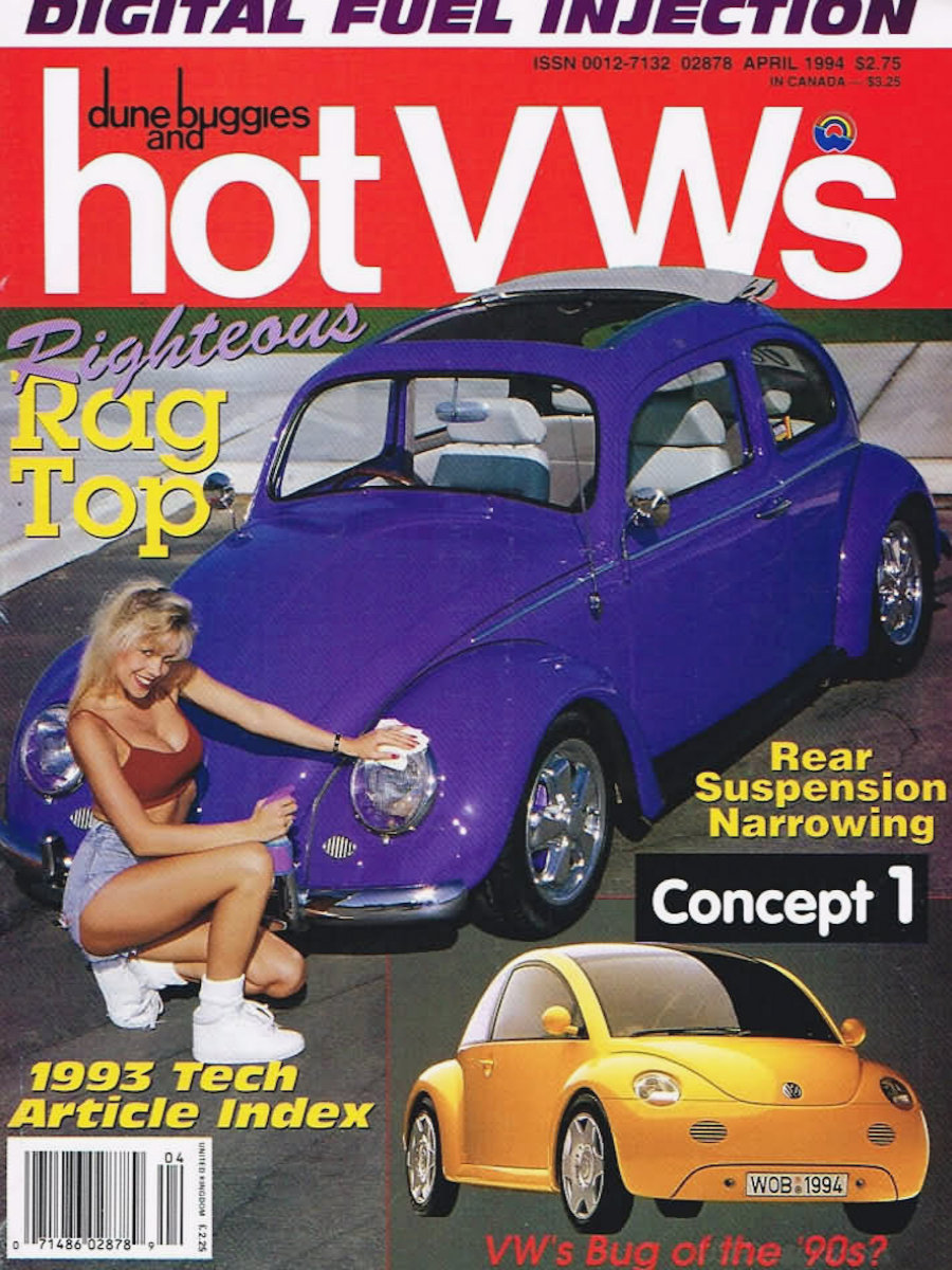 Dune Buggies Hot VWs Apr April 1994 