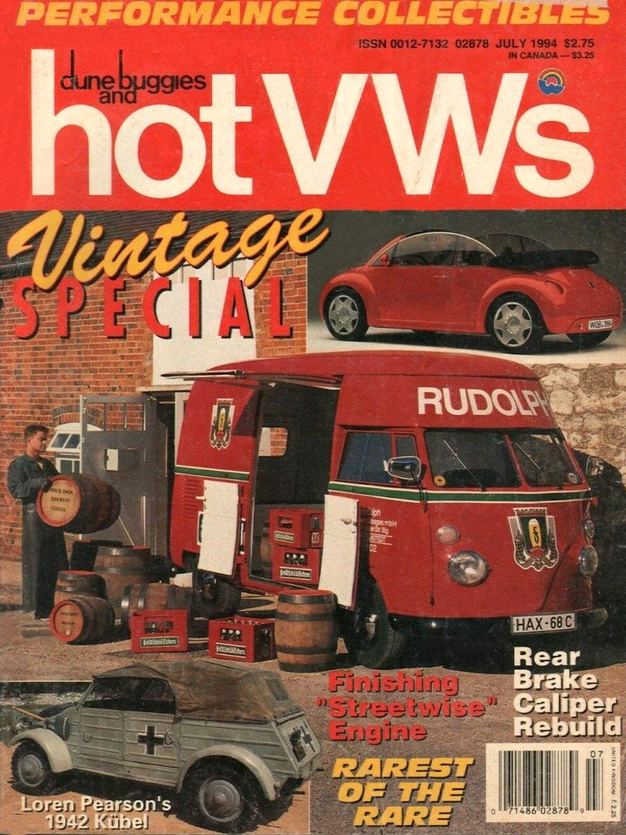 Dune Buggies Hot VWs Jul July 1994 