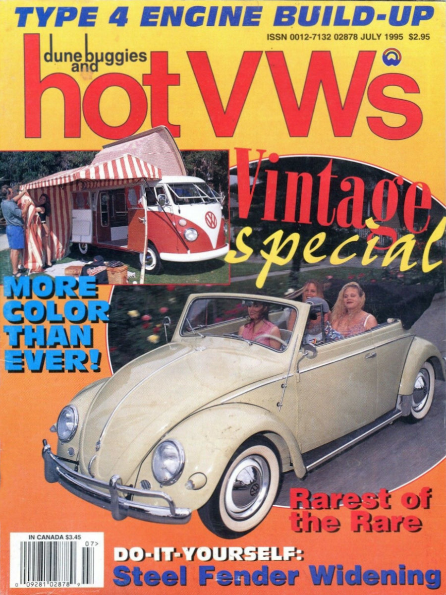 Dune Buggies Hot VWs Jul July 1995 