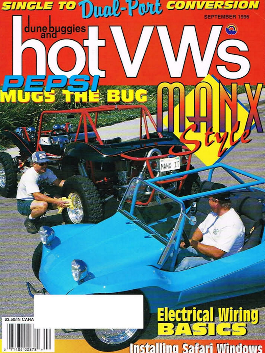 Dune Buggies Hot VWs Sept September 1996 