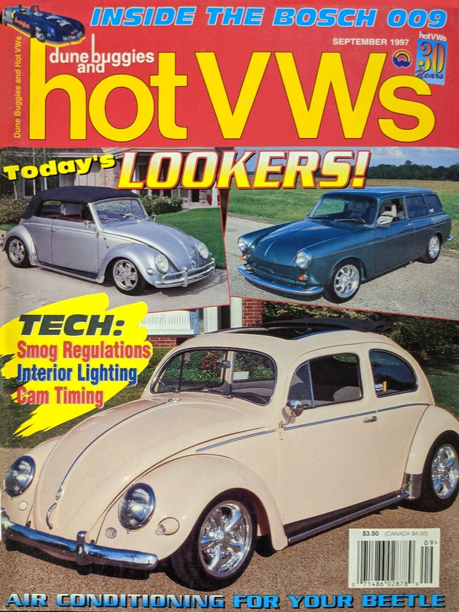 Dune Buggies Hot VWs Sept September 1997 