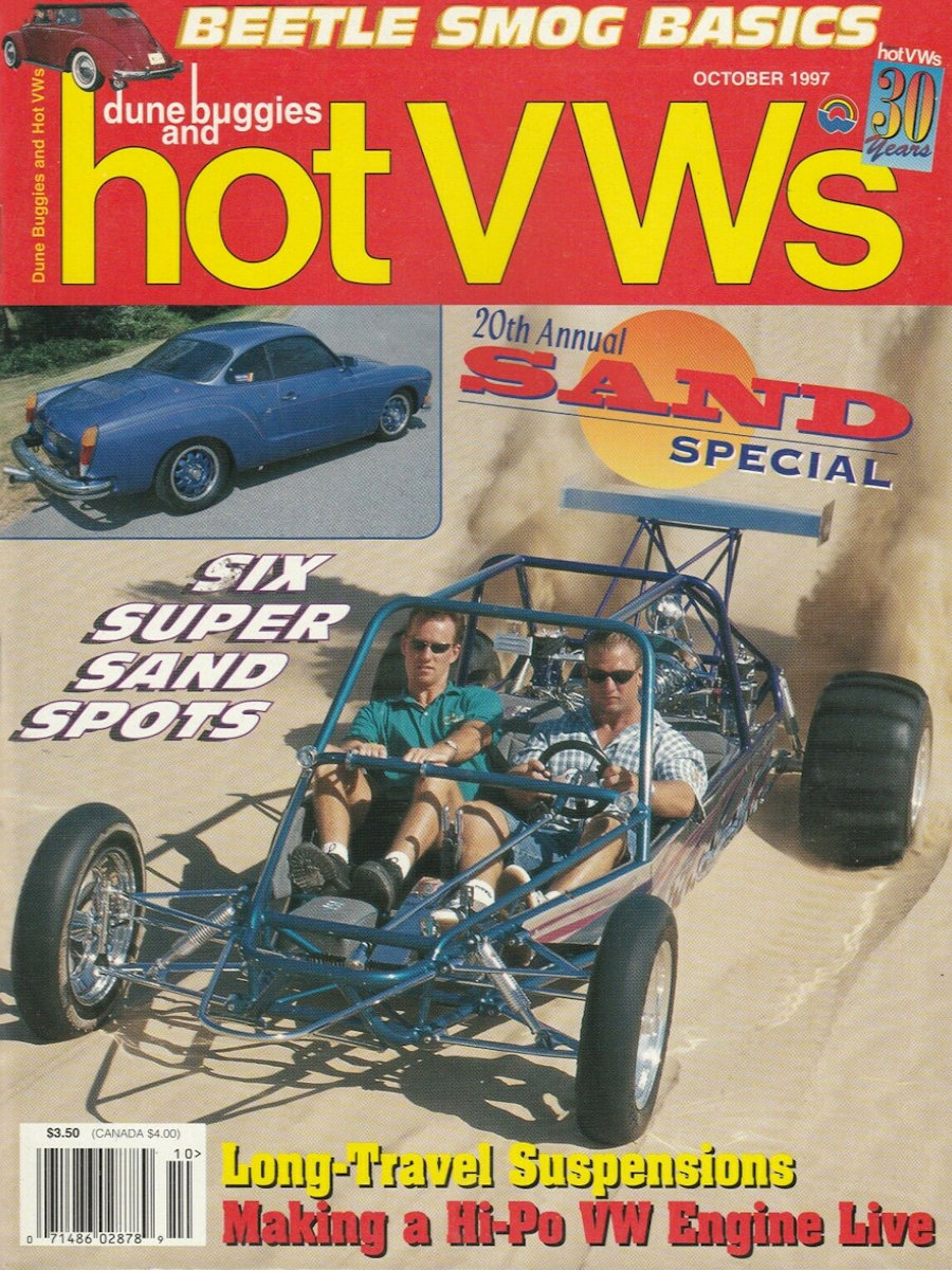 Dune Buggies Hot VWs Oct October 1997