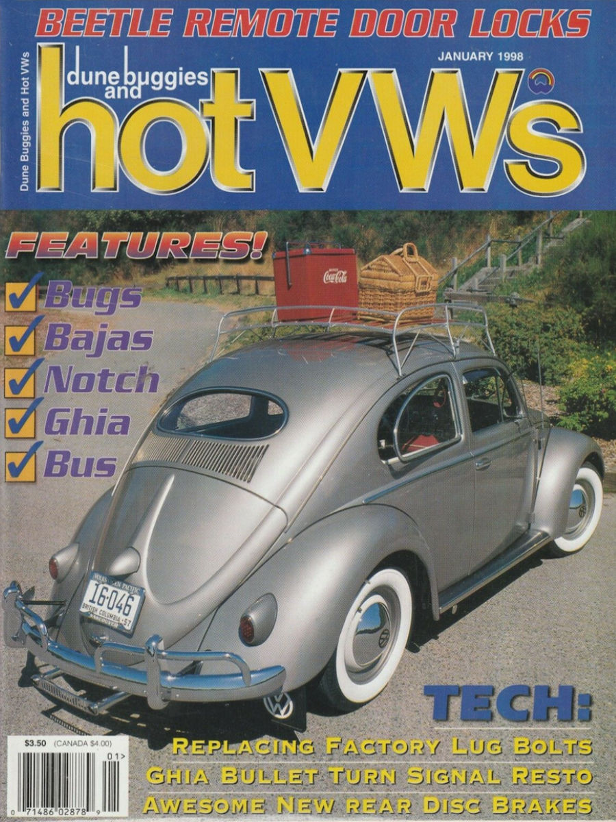 Dune Buggies Hot VWs Jan January 1998 