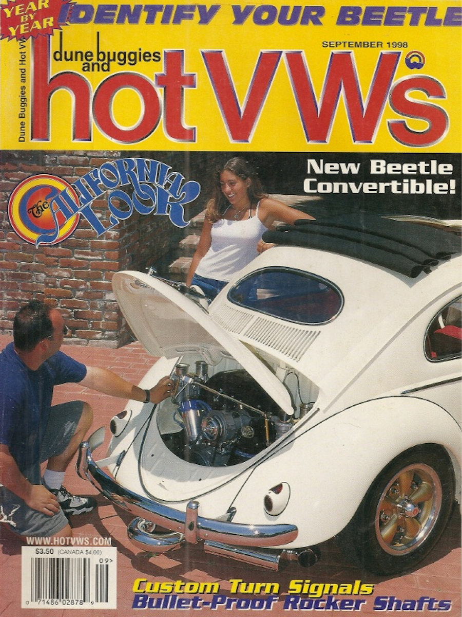Dune Buggies Hot VWs Sept September 1998 