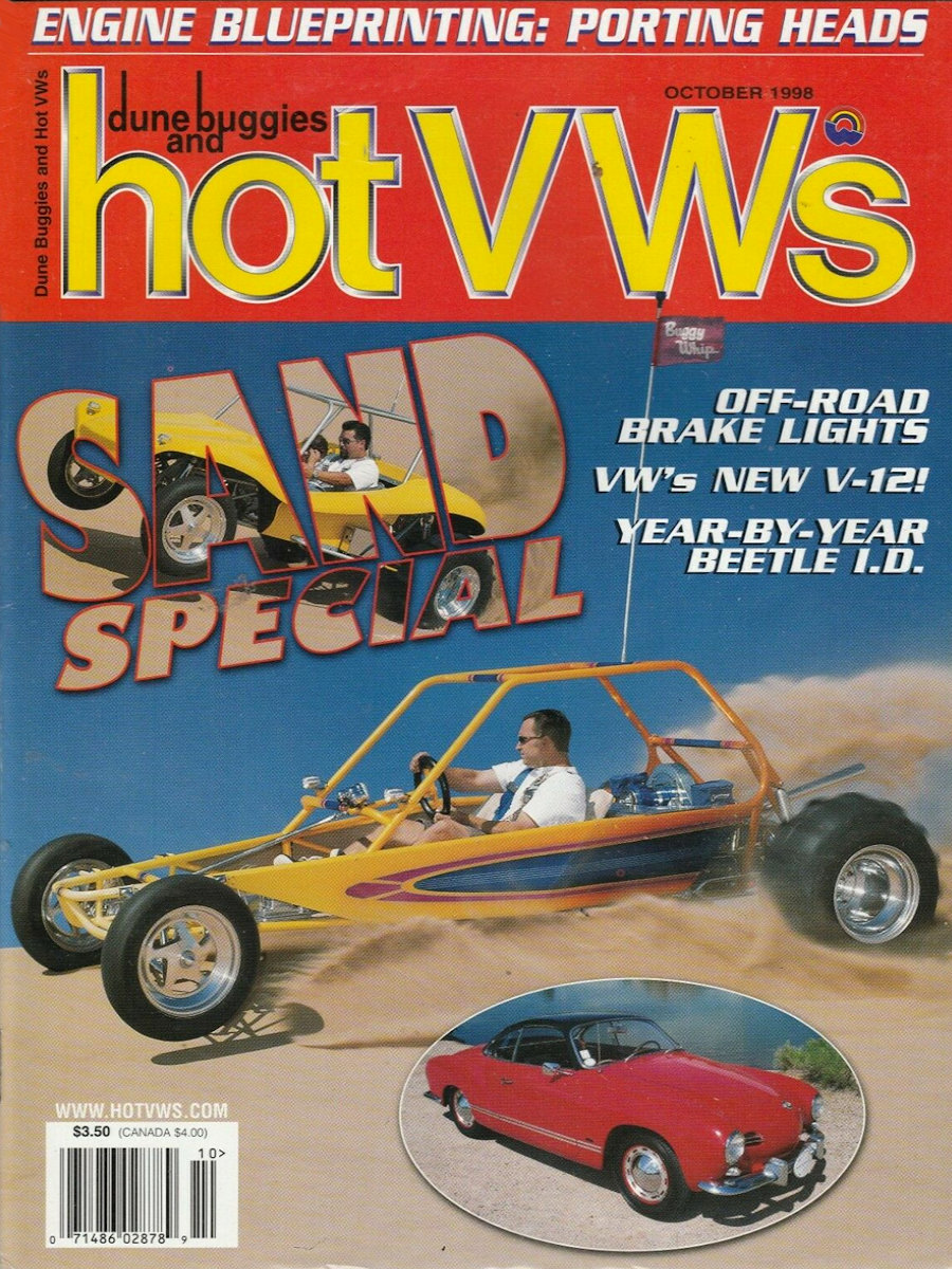 Dune Buggies Hot VWs Oct October 1998