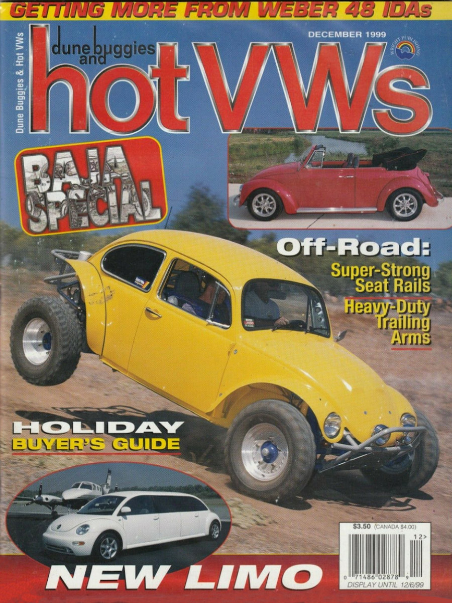 Dune Buggies Hot VWs Dec December 1999 