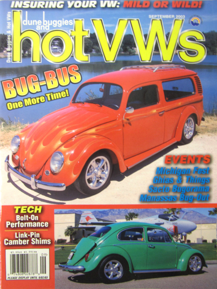 Dune Buggies Hot VWs Sept September 2003