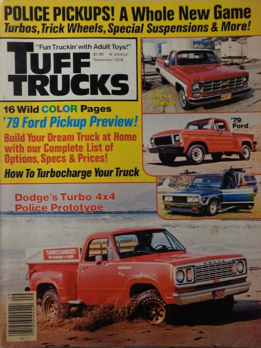 Tuff Trucks Sept September 1978