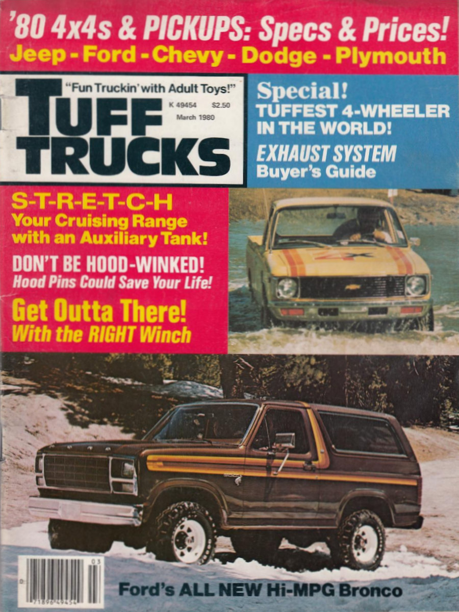 Tuff Trucks Mar March 1980