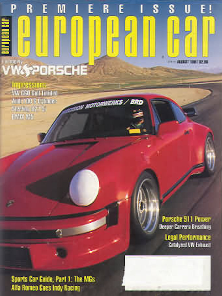 European Car Aug August 1991 