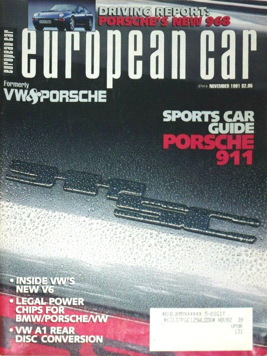 European Car Nov November 1991 