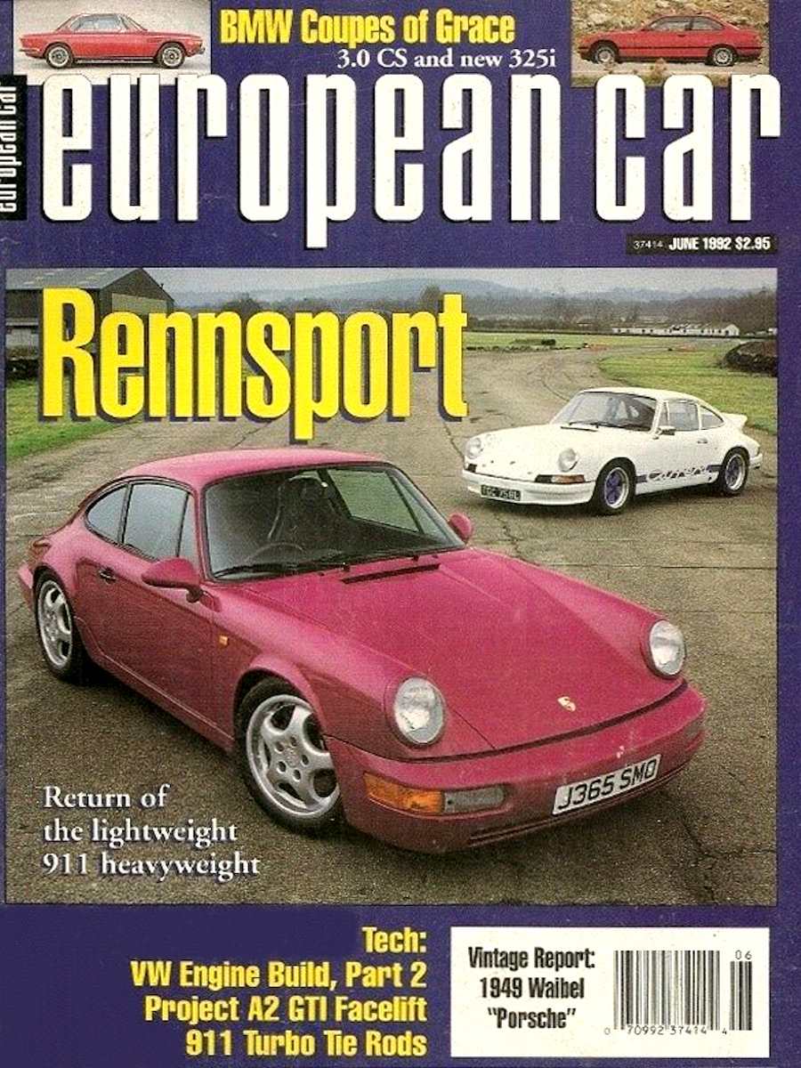 European Car Jun June 1992 