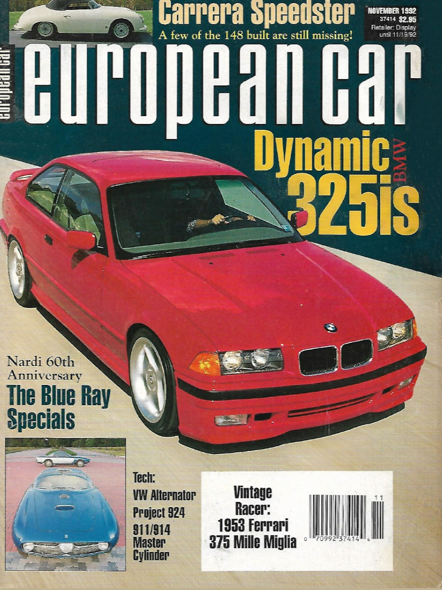 European Car Nov November 1992 