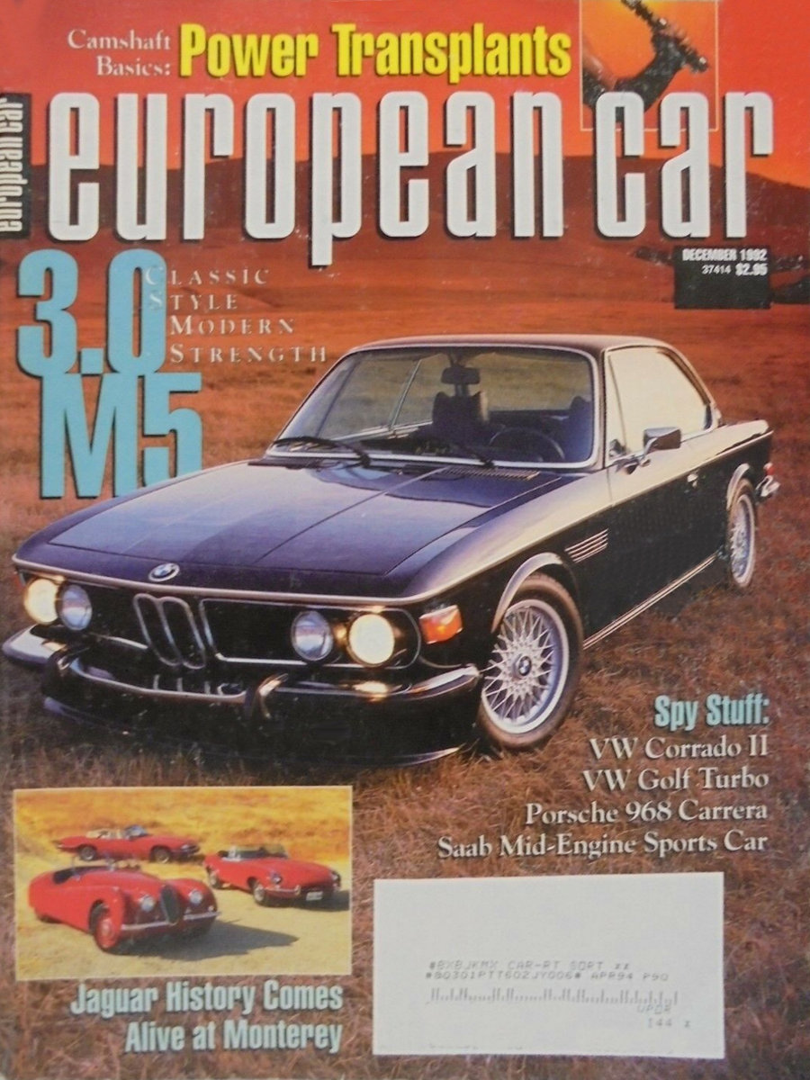 European Car Dec December 1992 