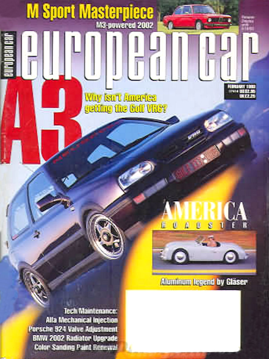 European Car Feb February 1993 