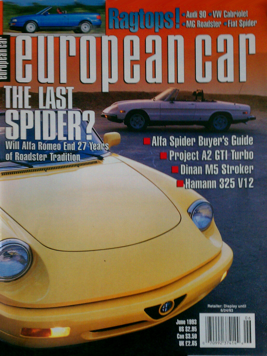 European Car Jun June 1993 