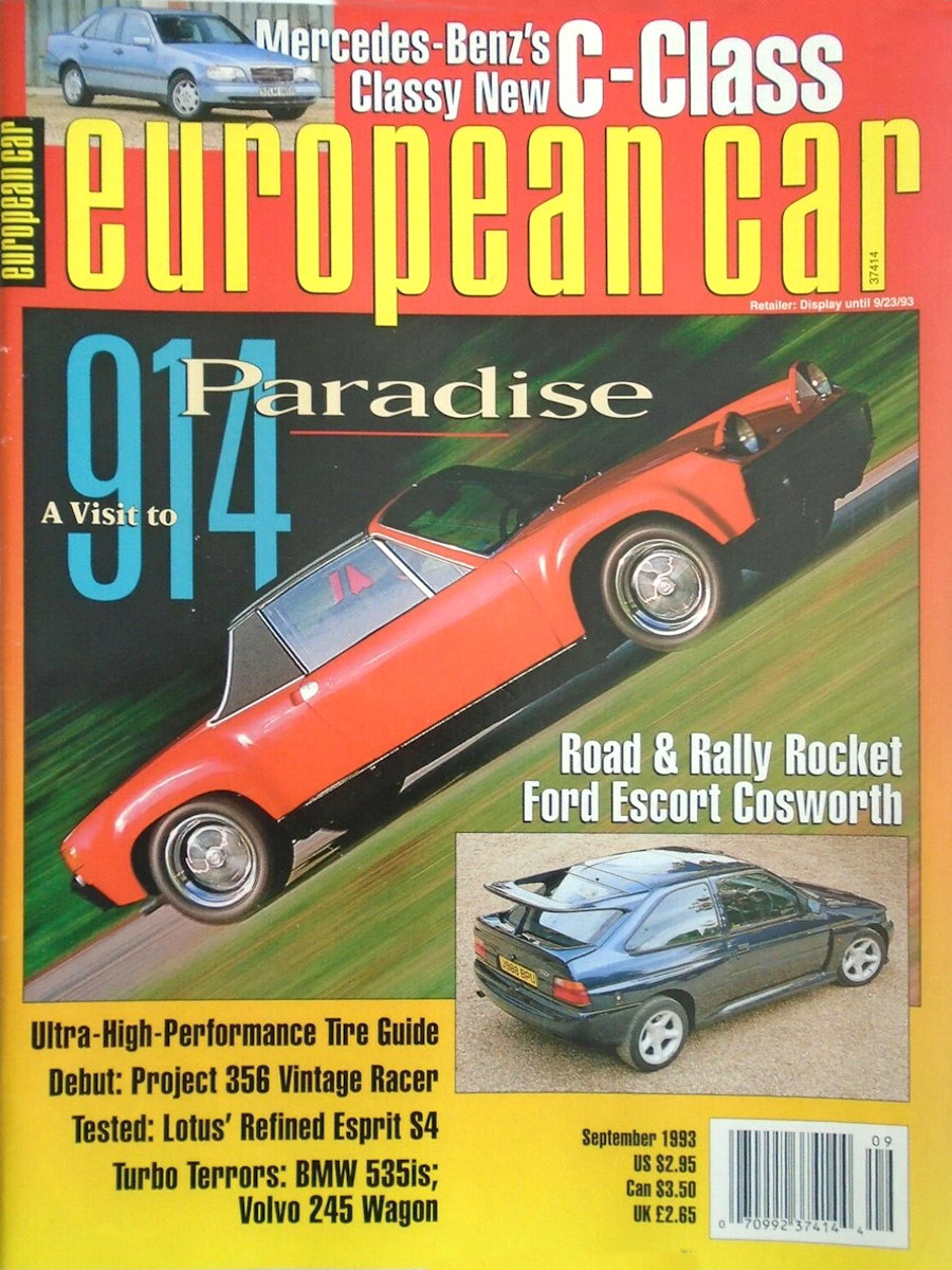 European Car Sept September 1993 