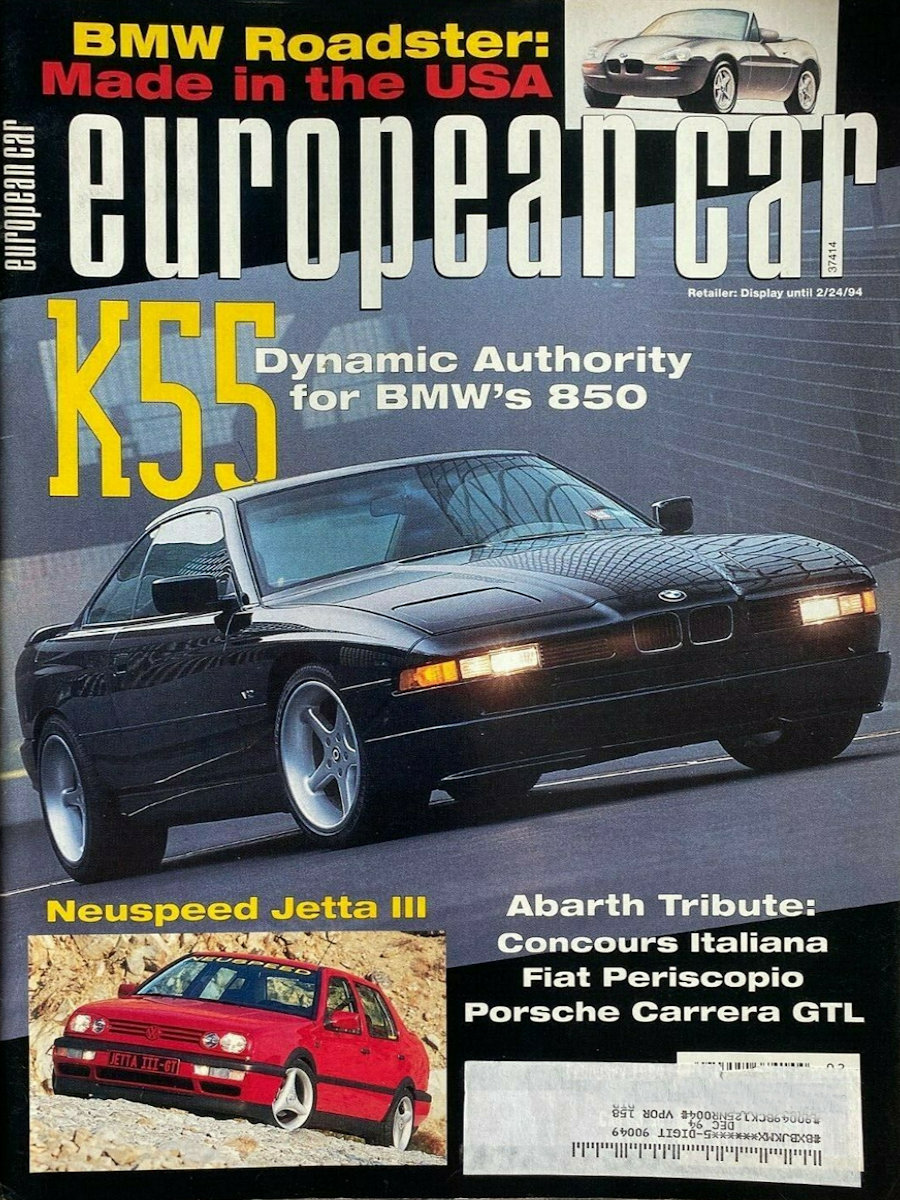 European Car Feb February 1994 