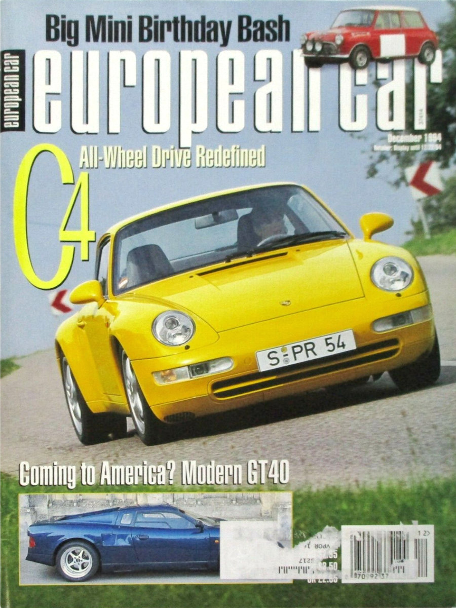 European Car Dec December 1994 