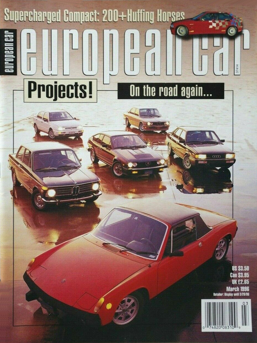European Car Mar March 1996 