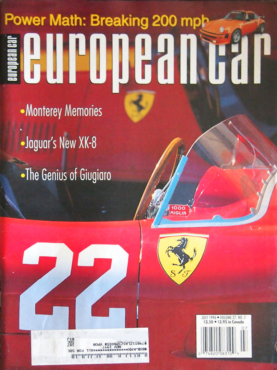 European Car Jul July 1996 