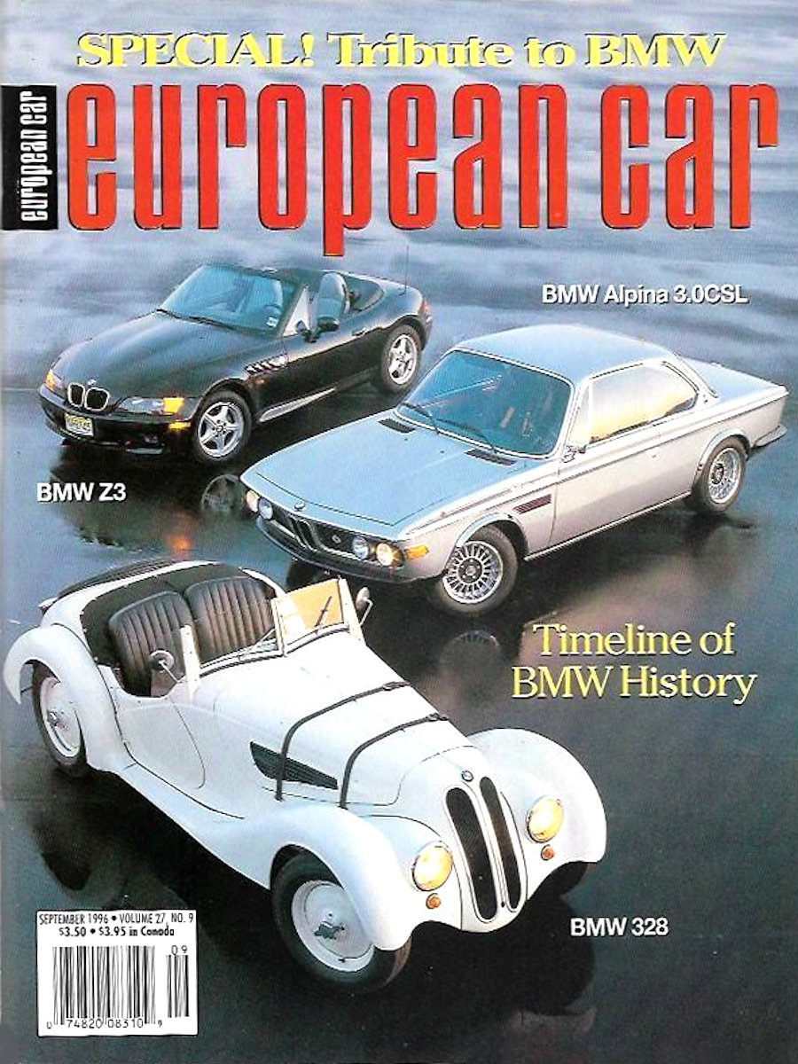 European Car Sept September 1996 
