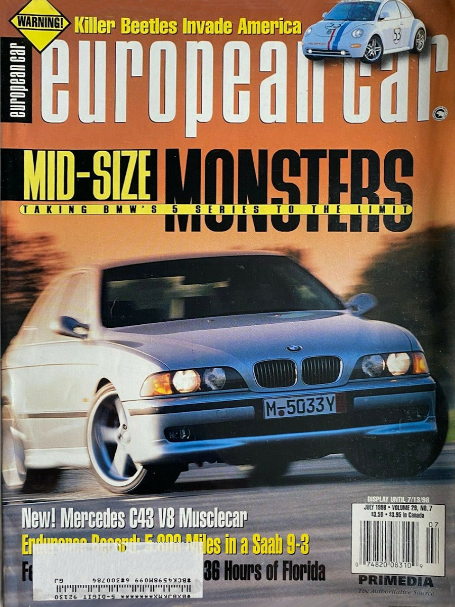 European Car Jul July 1998 