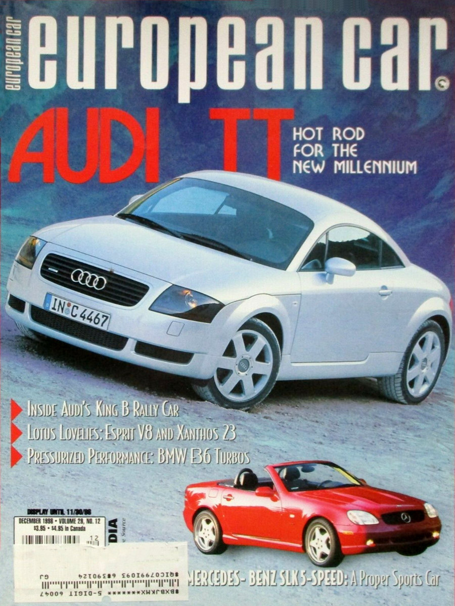 European Car Dec December 1998 