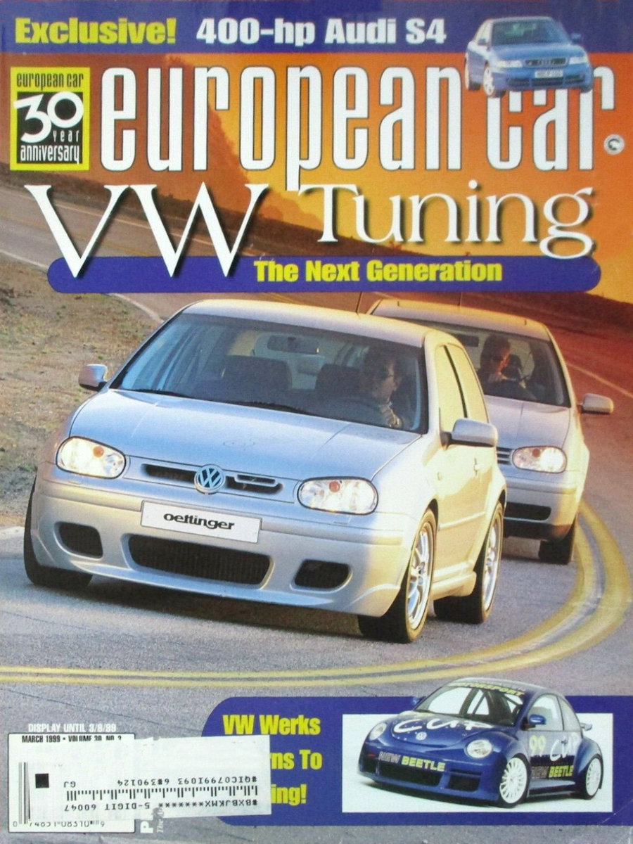 European Car Mar March 1999 